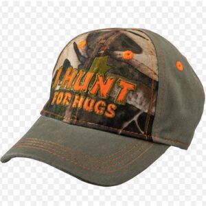Outdoor Kids Brown and Green Camouflage Hunting Hat